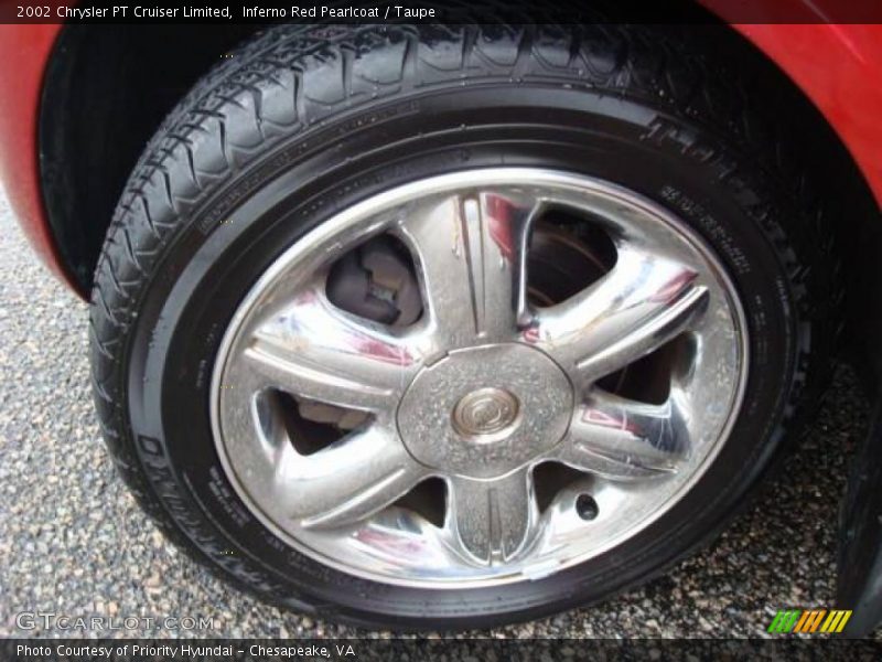 Inferno Red Pearlcoat / Taupe 2002 Chrysler PT Cruiser Limited