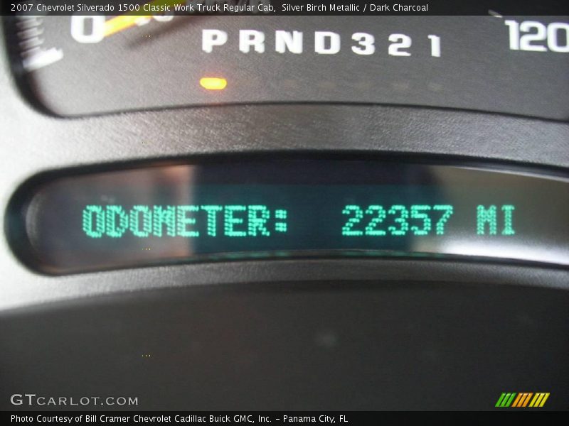 Silver Birch Metallic / Dark Charcoal 2007 Chevrolet Silverado 1500 Classic Work Truck Regular Cab