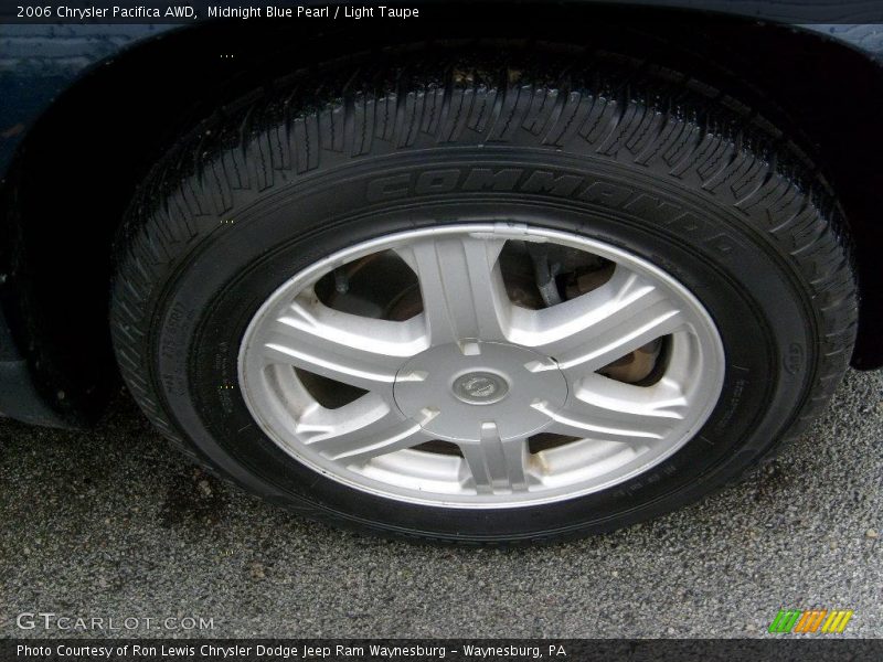 Midnight Blue Pearl / Light Taupe 2006 Chrysler Pacifica AWD