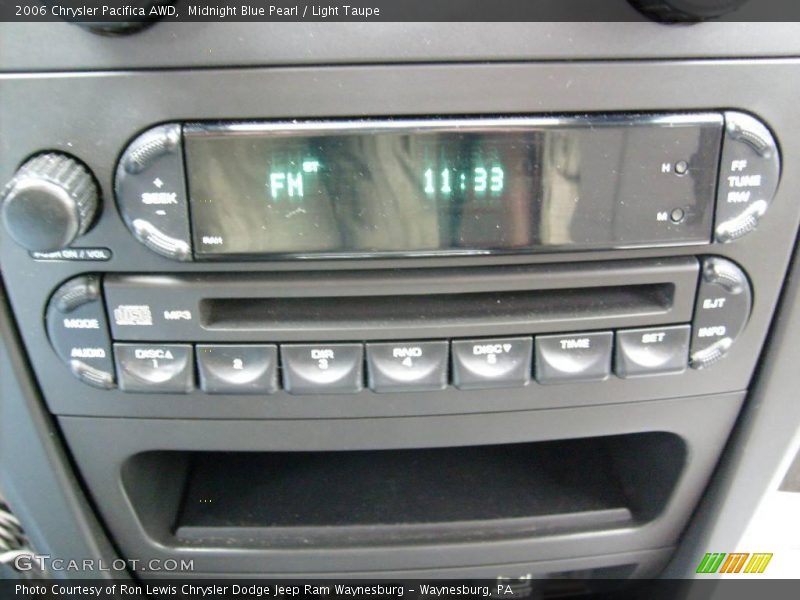 Midnight Blue Pearl / Light Taupe 2006 Chrysler Pacifica AWD