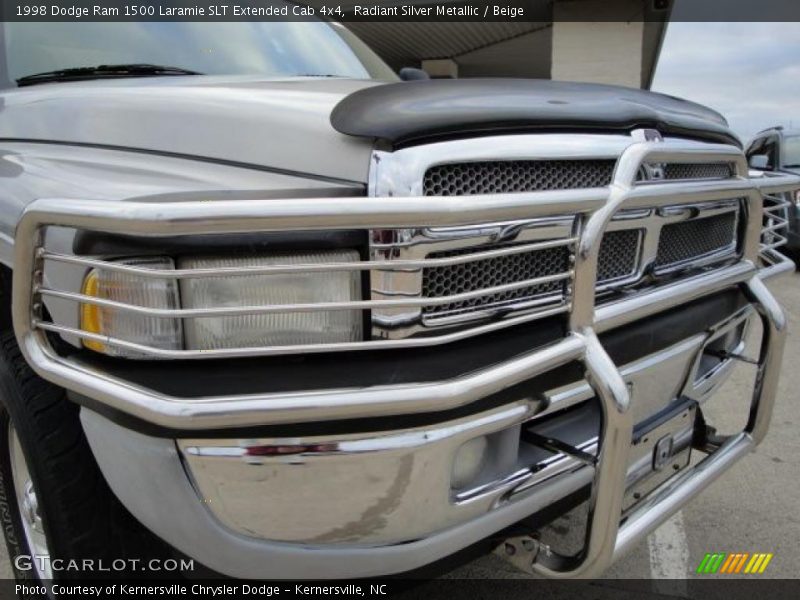 Radiant Silver Metallic / Beige 1998 Dodge Ram 1500 Laramie SLT Extended Cab 4x4