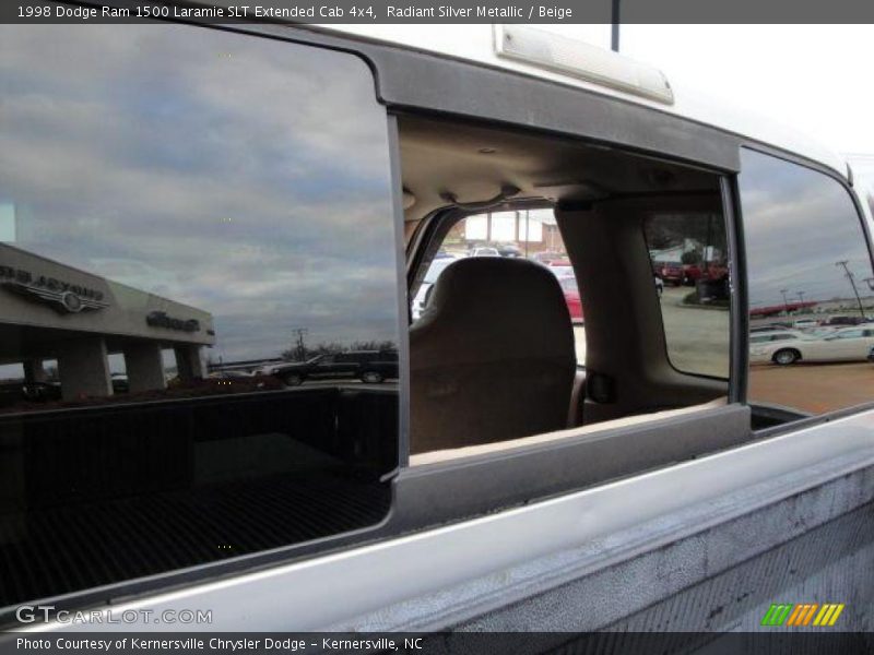Radiant Silver Metallic / Beige 1998 Dodge Ram 1500 Laramie SLT Extended Cab 4x4