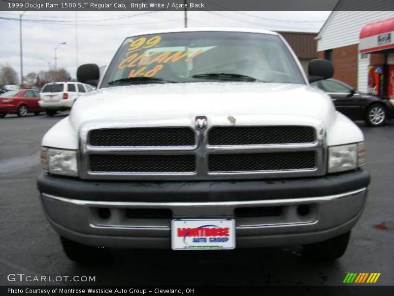 Bright White / Agate Black 1999 Dodge Ram 1500 SLT Regular Cab