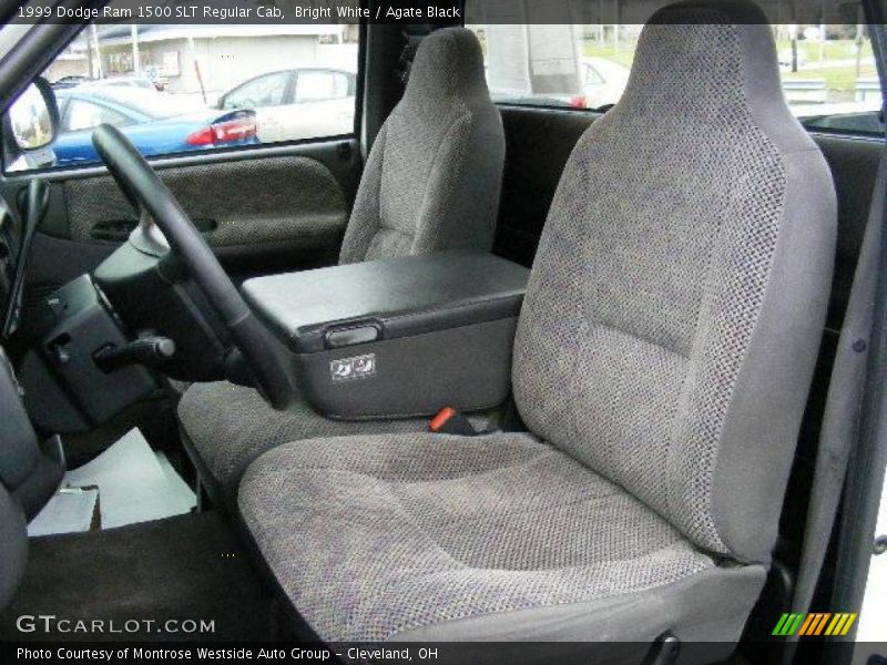 Bright White / Agate Black 1999 Dodge Ram 1500 SLT Regular Cab