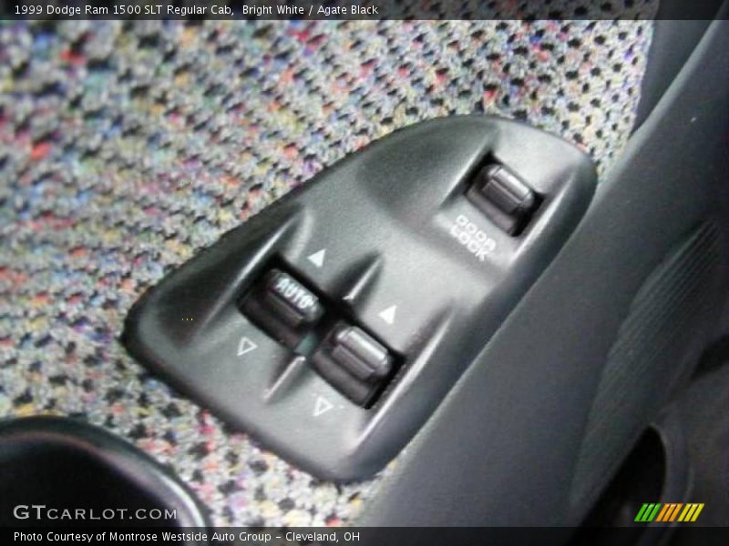 Bright White / Agate Black 1999 Dodge Ram 1500 SLT Regular Cab