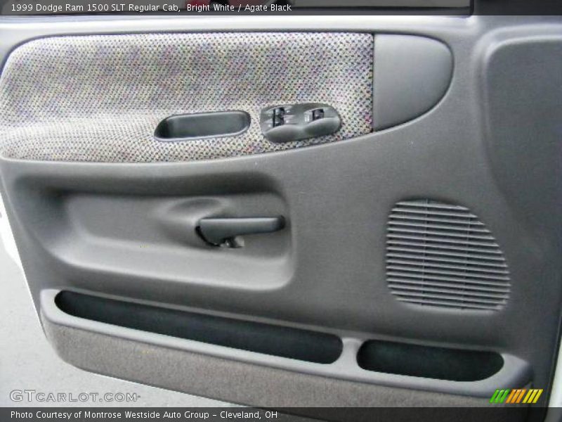 Bright White / Agate Black 1999 Dodge Ram 1500 SLT Regular Cab
