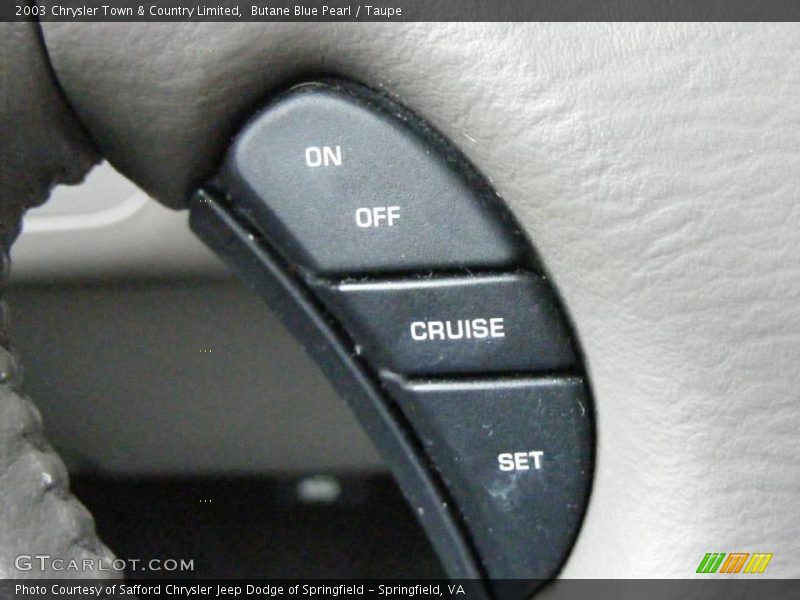 Butane Blue Pearl / Taupe 2003 Chrysler Town & Country Limited