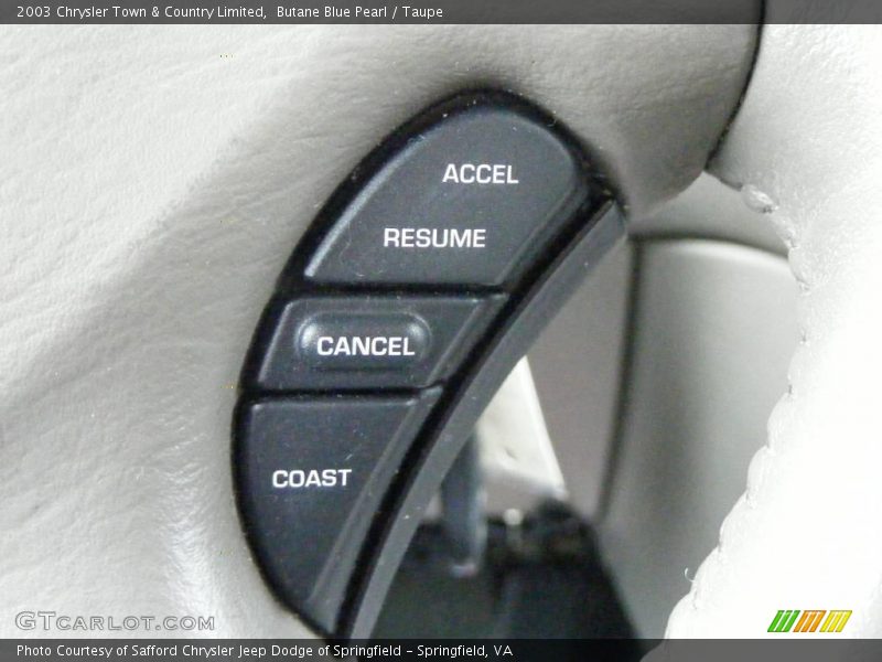 Butane Blue Pearl / Taupe 2003 Chrysler Town & Country Limited