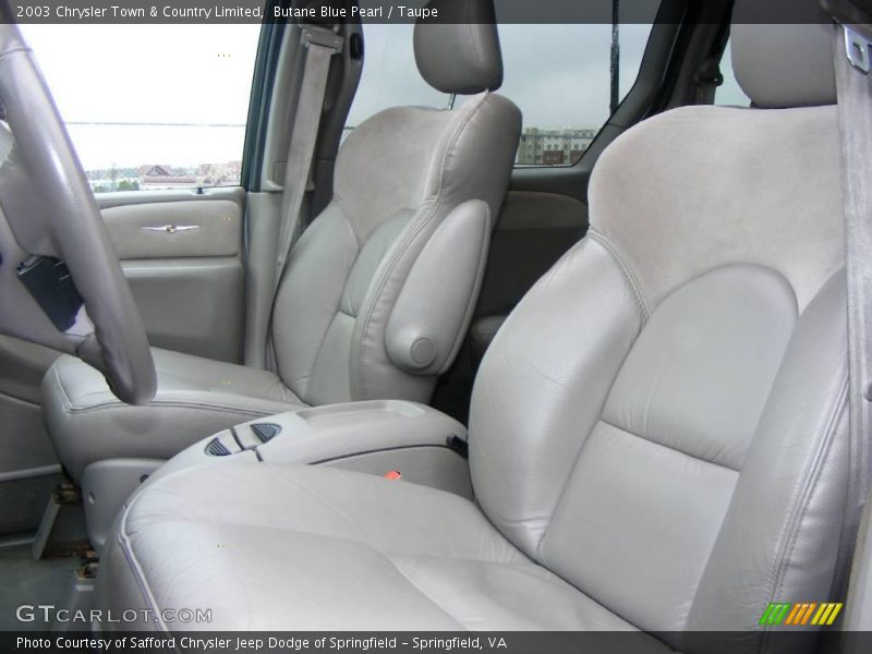 Butane Blue Pearl / Taupe 2003 Chrysler Town & Country Limited