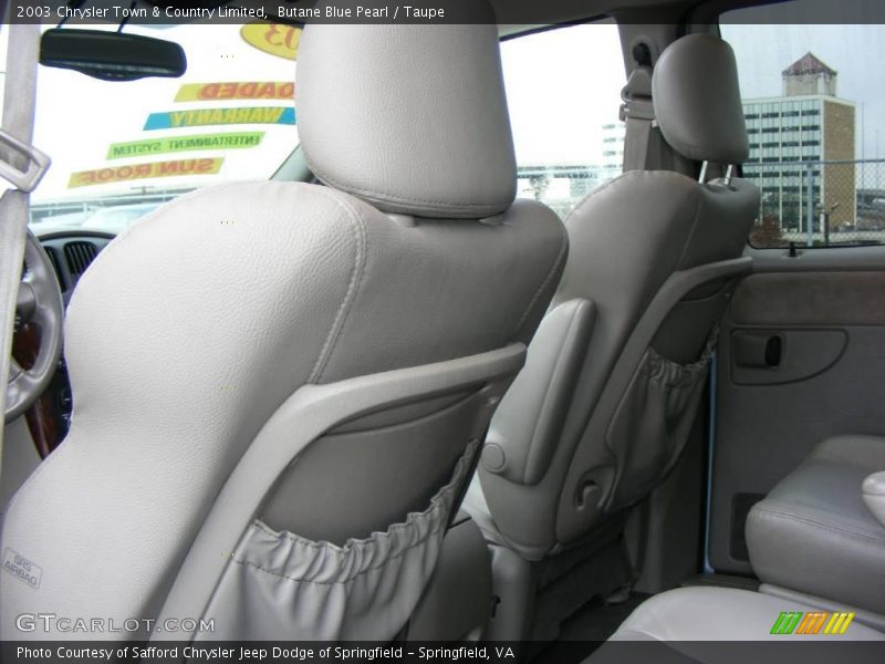 Butane Blue Pearl / Taupe 2003 Chrysler Town & Country Limited