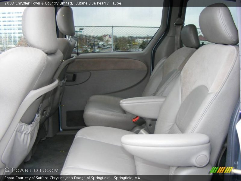 Butane Blue Pearl / Taupe 2003 Chrysler Town & Country Limited