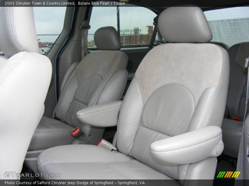 Butane Blue Pearl / Taupe 2003 Chrysler Town & Country Limited