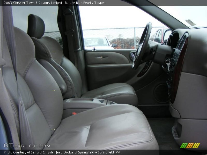 Butane Blue Pearl / Taupe 2003 Chrysler Town & Country Limited