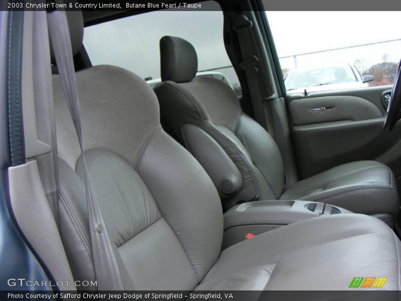 Butane Blue Pearl / Taupe 2003 Chrysler Town & Country Limited