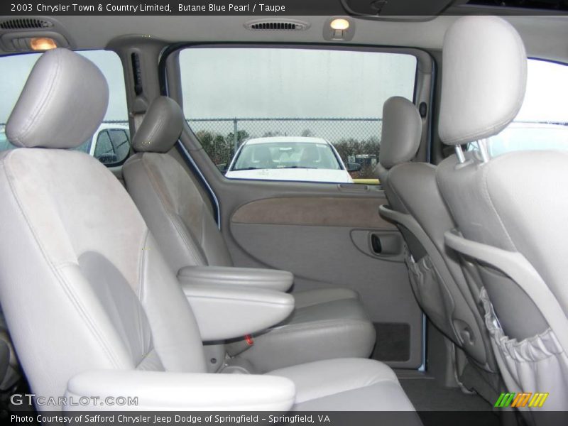 Butane Blue Pearl / Taupe 2003 Chrysler Town & Country Limited