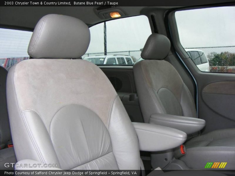 Butane Blue Pearl / Taupe 2003 Chrysler Town & Country Limited