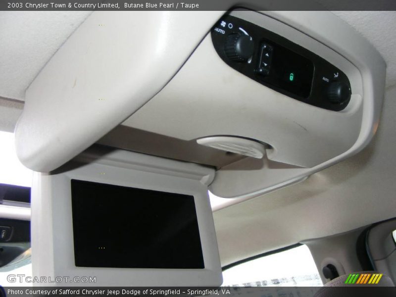 Butane Blue Pearl / Taupe 2003 Chrysler Town & Country Limited