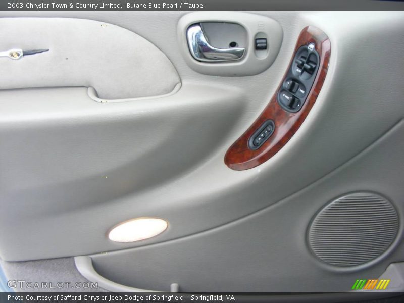 Butane Blue Pearl / Taupe 2003 Chrysler Town & Country Limited