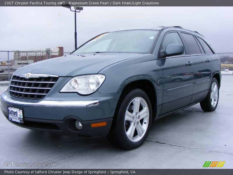 Magnesium Green Pearl / Dark Khaki/Light Graystone 2007 Chrysler Pacifica Touring AWD