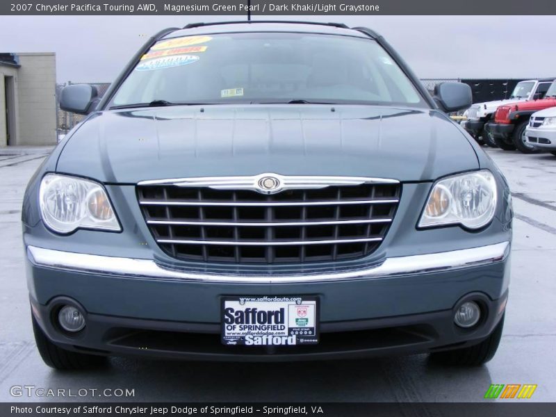 Magnesium Green Pearl / Dark Khaki/Light Graystone 2007 Chrysler Pacifica Touring AWD