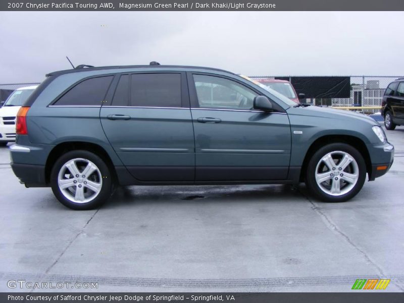 Magnesium Green Pearl / Dark Khaki/Light Graystone 2007 Chrysler Pacifica Touring AWD
