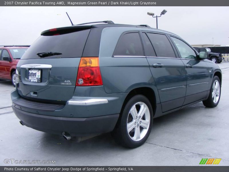 Magnesium Green Pearl / Dark Khaki/Light Graystone 2007 Chrysler Pacifica Touring AWD