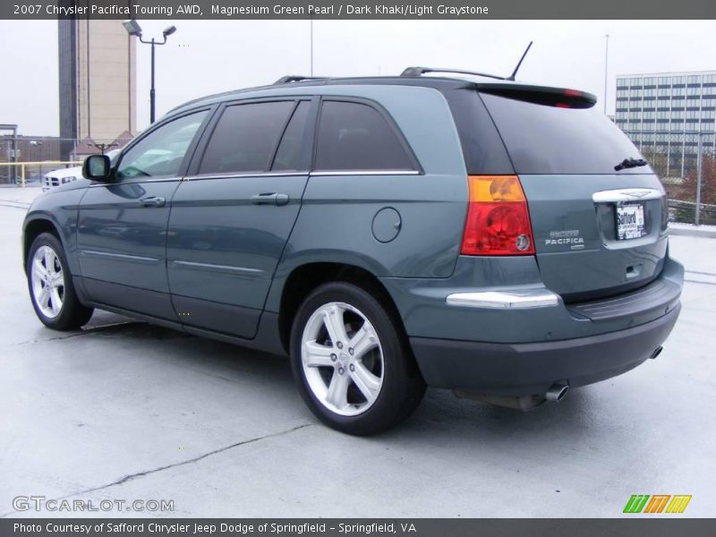 Magnesium Green Pearl / Dark Khaki/Light Graystone 2007 Chrysler Pacifica Touring AWD