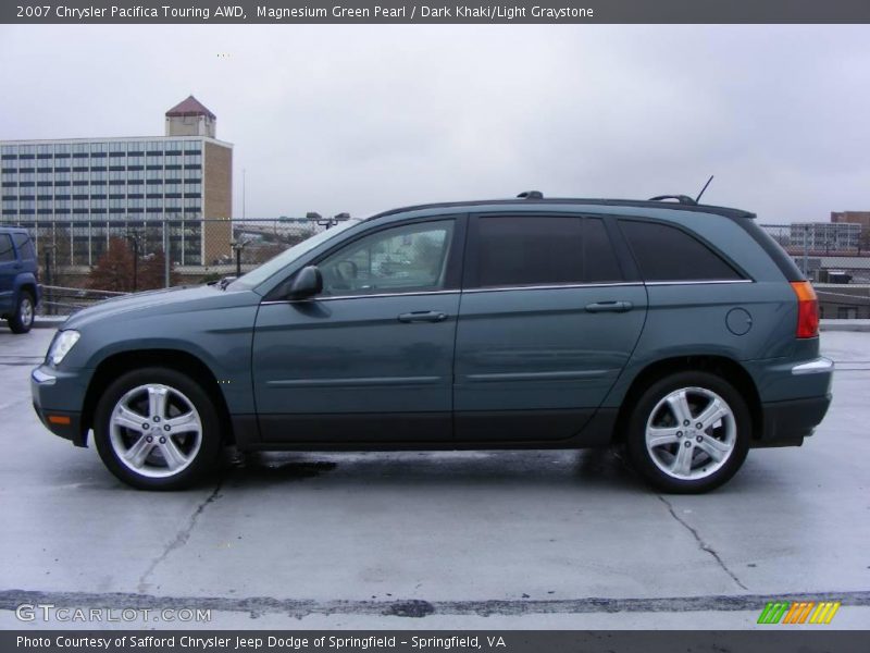 Magnesium Green Pearl / Dark Khaki/Light Graystone 2007 Chrysler Pacifica Touring AWD