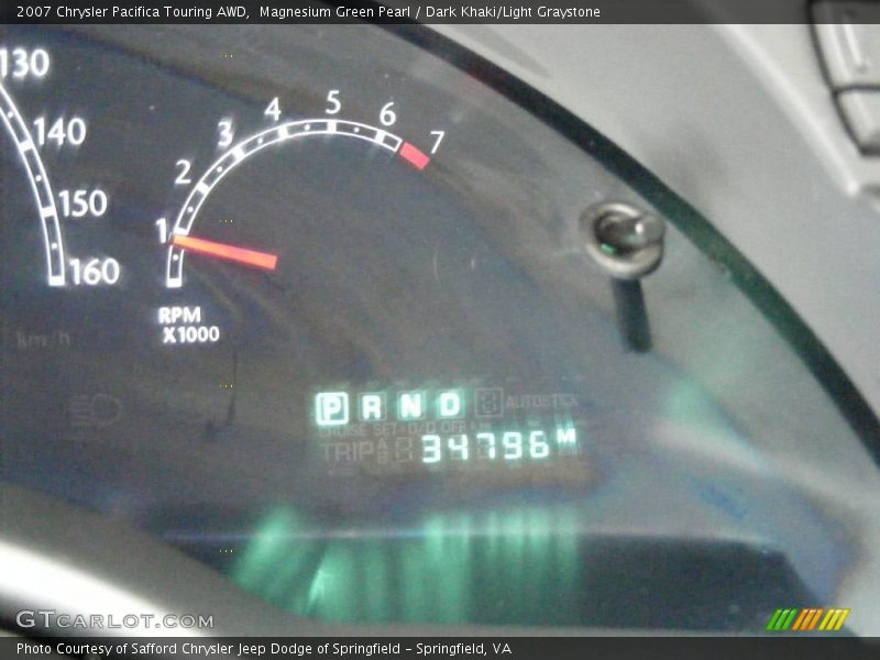 Magnesium Green Pearl / Dark Khaki/Light Graystone 2007 Chrysler Pacifica Touring AWD