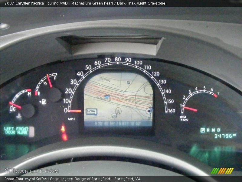 Magnesium Green Pearl / Dark Khaki/Light Graystone 2007 Chrysler Pacifica Touring AWD