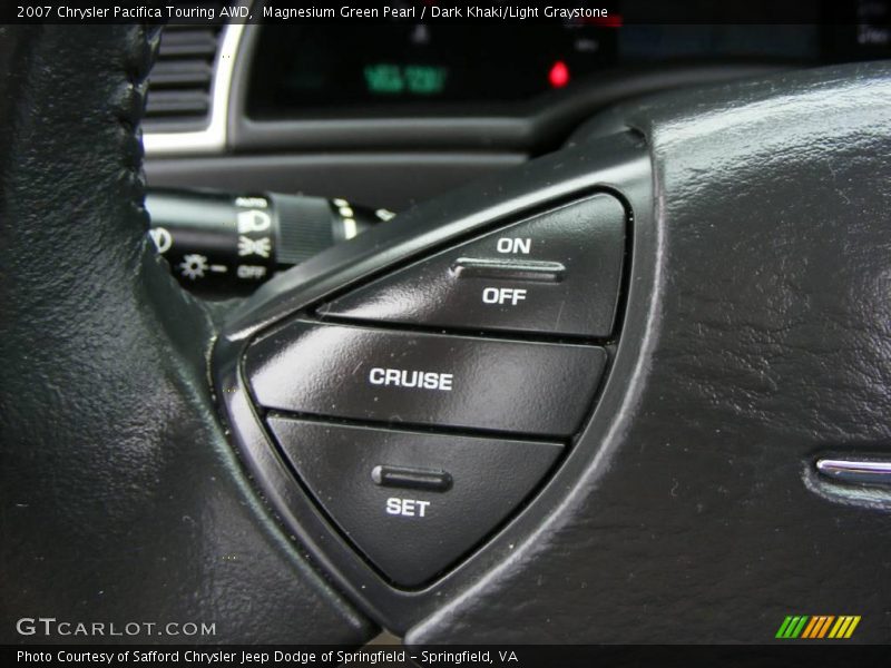 Magnesium Green Pearl / Dark Khaki/Light Graystone 2007 Chrysler Pacifica Touring AWD