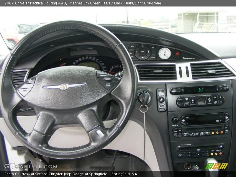 Magnesium Green Pearl / Dark Khaki/Light Graystone 2007 Chrysler Pacifica Touring AWD