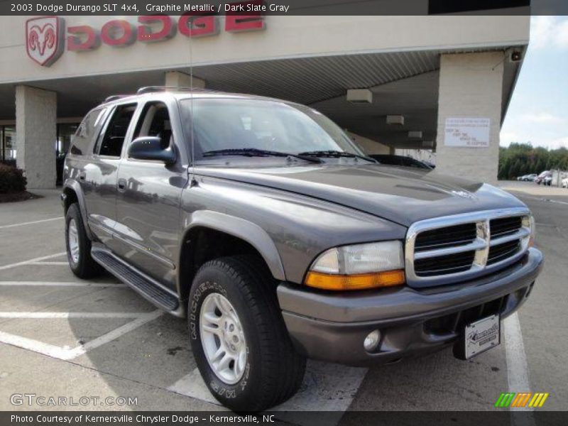 Graphite Metallic / Dark Slate Gray 2003 Dodge Durango SLT 4x4