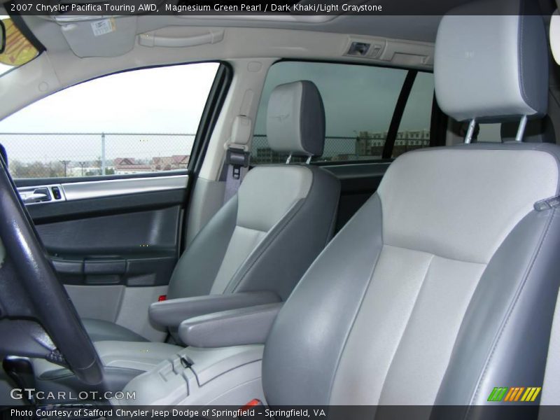 Magnesium Green Pearl / Dark Khaki/Light Graystone 2007 Chrysler Pacifica Touring AWD