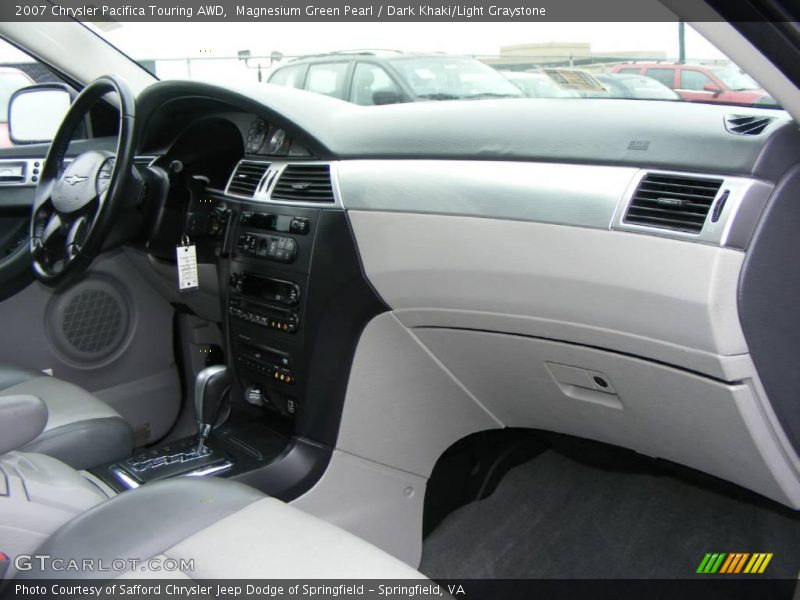 Magnesium Green Pearl / Dark Khaki/Light Graystone 2007 Chrysler Pacifica Touring AWD