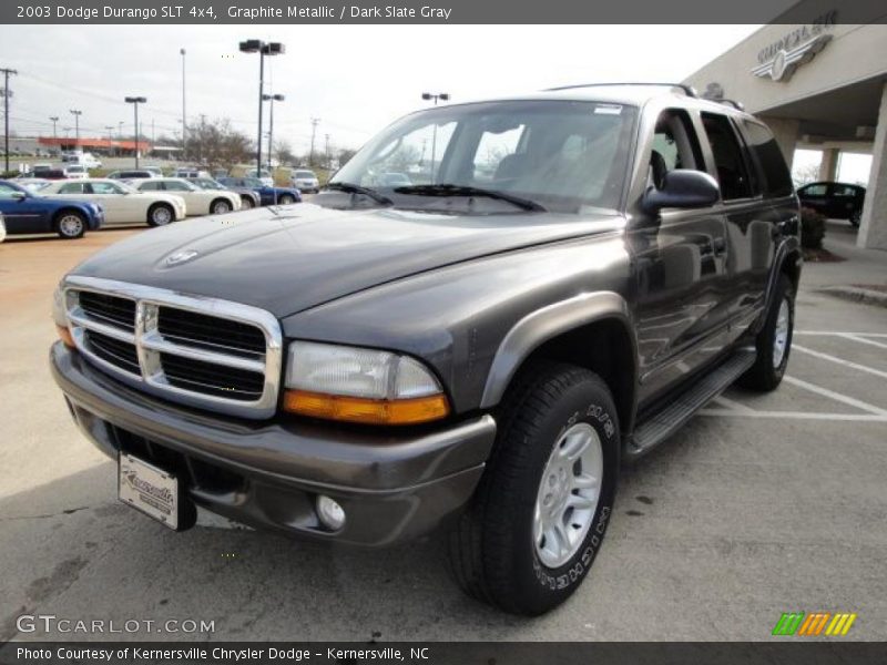 Graphite Metallic / Dark Slate Gray 2003 Dodge Durango SLT 4x4