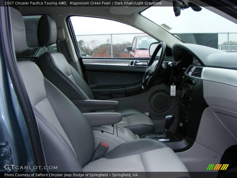 Magnesium Green Pearl / Dark Khaki/Light Graystone 2007 Chrysler Pacifica Touring AWD