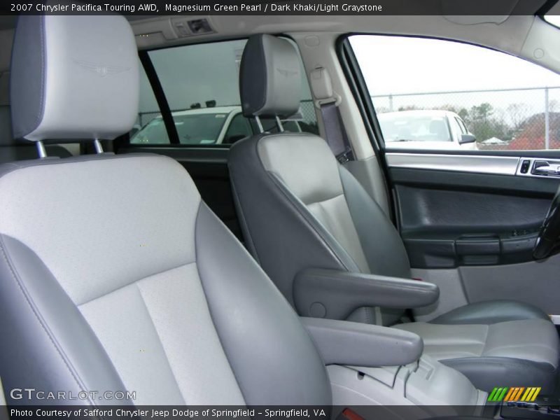 Magnesium Green Pearl / Dark Khaki/Light Graystone 2007 Chrysler Pacifica Touring AWD