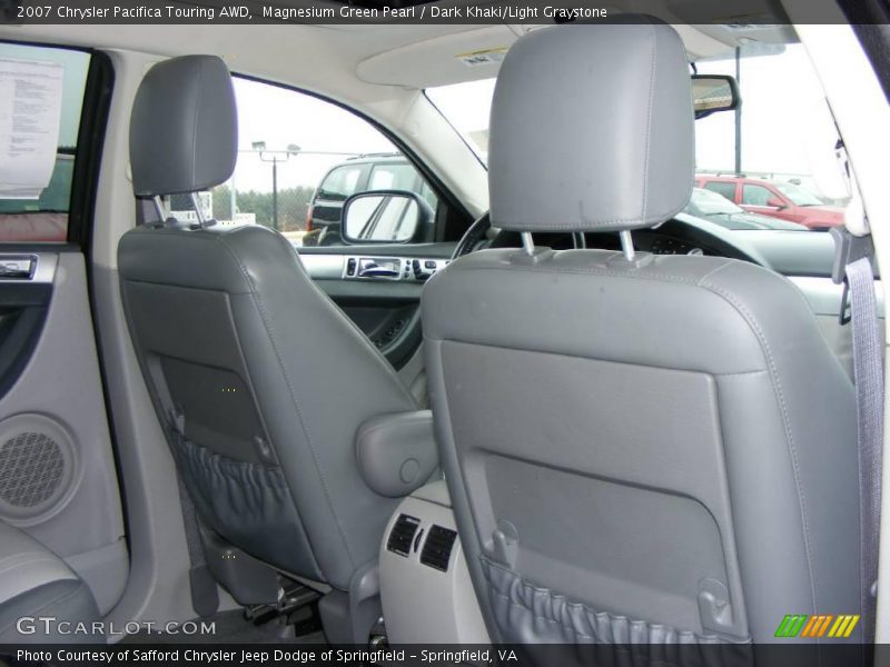 Magnesium Green Pearl / Dark Khaki/Light Graystone 2007 Chrysler Pacifica Touring AWD