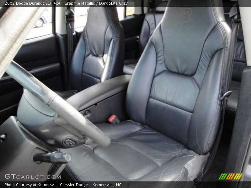 Graphite Metallic / Dark Slate Gray 2003 Dodge Durango SLT 4x4