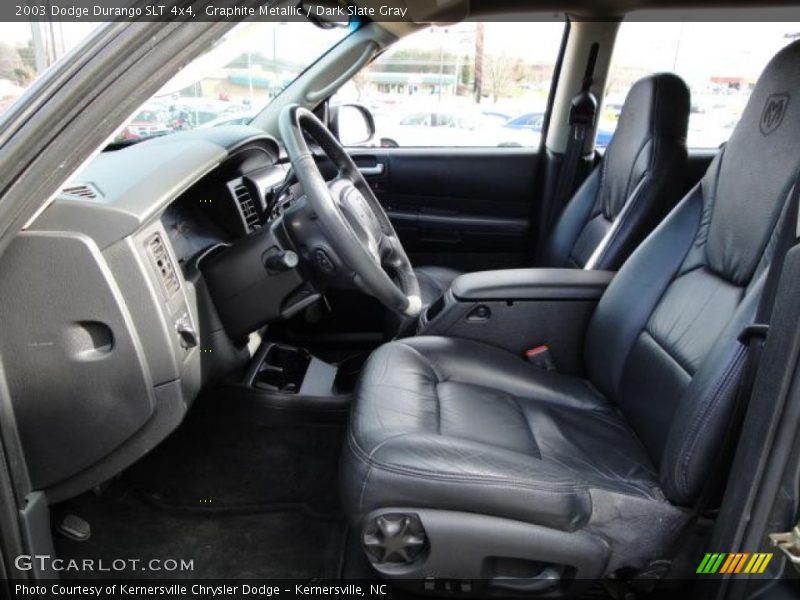 Graphite Metallic / Dark Slate Gray 2003 Dodge Durango SLT 4x4