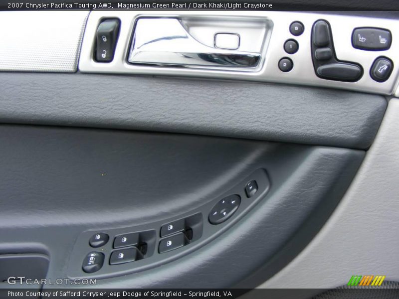 Magnesium Green Pearl / Dark Khaki/Light Graystone 2007 Chrysler Pacifica Touring AWD