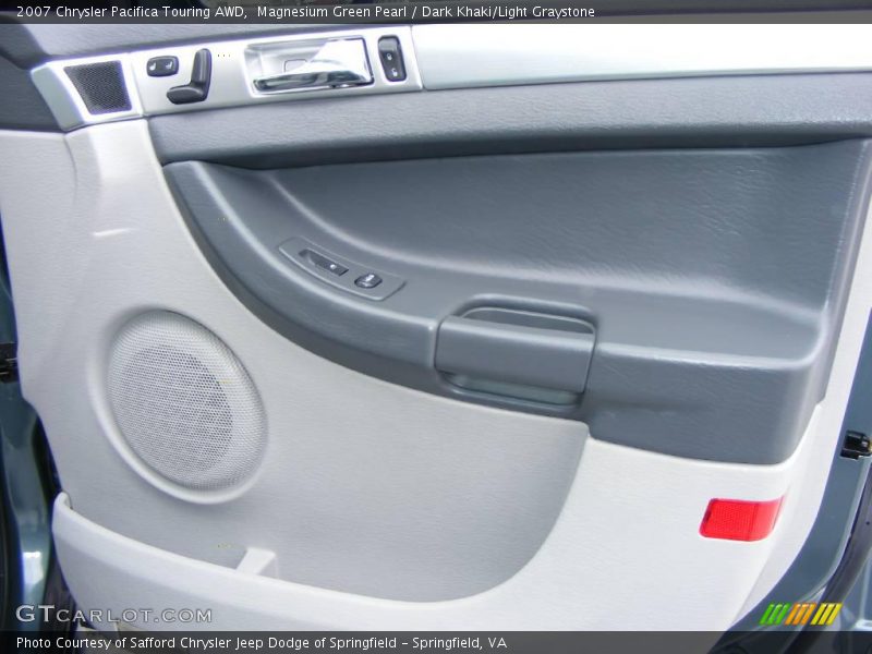 Magnesium Green Pearl / Dark Khaki/Light Graystone 2007 Chrysler Pacifica Touring AWD