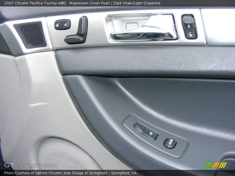 Magnesium Green Pearl / Dark Khaki/Light Graystone 2007 Chrysler Pacifica Touring AWD