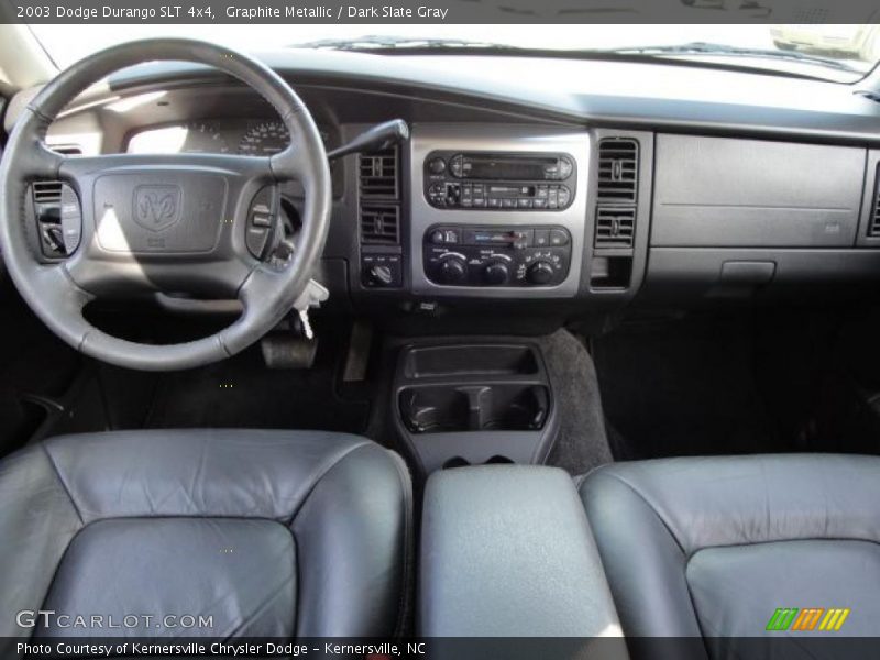 Graphite Metallic / Dark Slate Gray 2003 Dodge Durango SLT 4x4