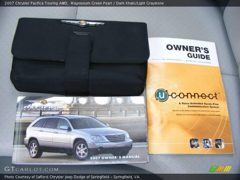 Magnesium Green Pearl / Dark Khaki/Light Graystone 2007 Chrysler Pacifica Touring AWD