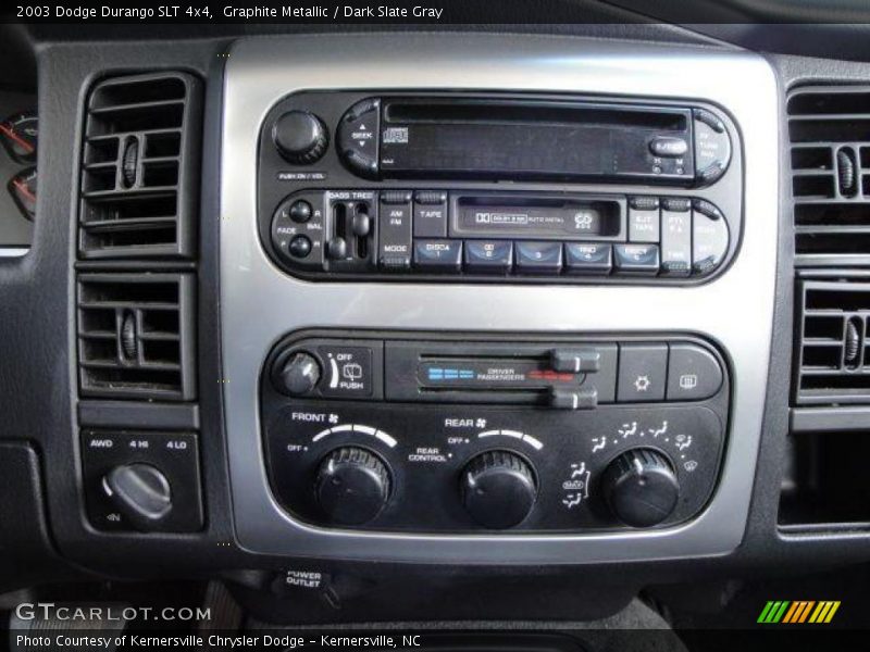 Graphite Metallic / Dark Slate Gray 2003 Dodge Durango SLT 4x4