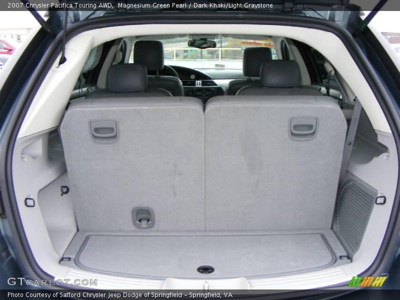 Magnesium Green Pearl / Dark Khaki/Light Graystone 2007 Chrysler Pacifica Touring AWD