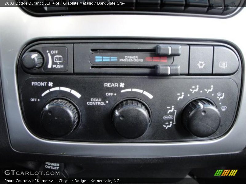 Graphite Metallic / Dark Slate Gray 2003 Dodge Durango SLT 4x4