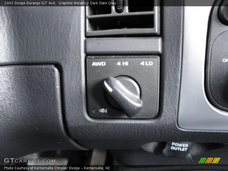 Graphite Metallic / Dark Slate Gray 2003 Dodge Durango SLT 4x4